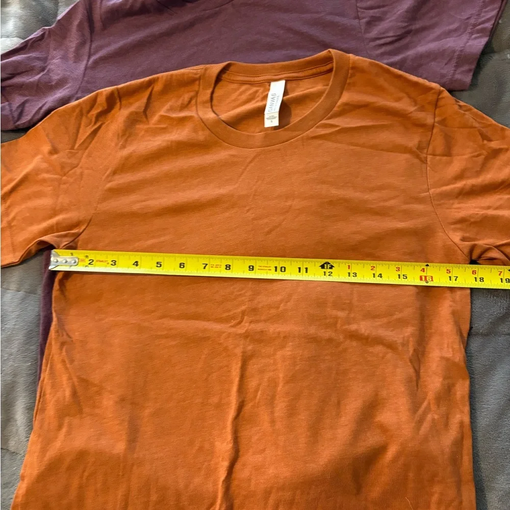 4/$25 Womens Orange and Purple T-Shirts - Picture 4 of 5